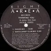 Jackie Jones - Thanking You
