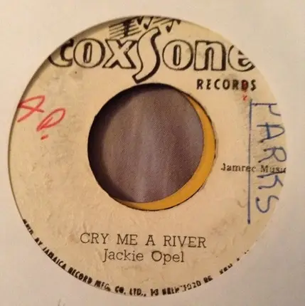 Jackie Opel - Cry Me A River / Eternal Love