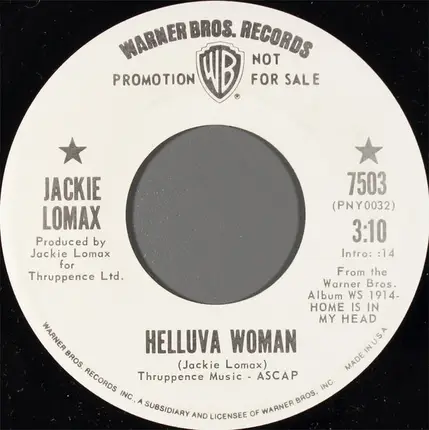 Jackie Lomax - Higher Ground