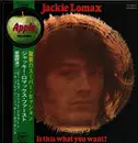 LP - Jackie Lomax - Is This What You Want? - OBI,  Color, Gatefold