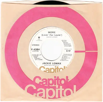 Jackie Lomax - More (Livin' For Lovin')