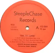 LP - Jackie McLean Featuring Gary Bartz - Ode To Super