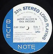LP - Jackie McLean & Tina Brooks - Street Singer - Limited Edition