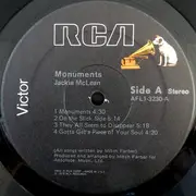 LP - Jackie Mclean - Monuments