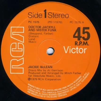 Jackie McLean - Doctor Jackyll And Mister Funk