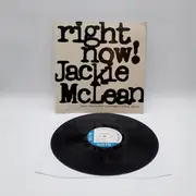 LP - Jackie McLean - Right Now! - 1st Mono Press w/ New York USA Labels