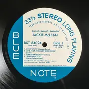 LP - Jackie McLean - Swing, Swang, Swingin'