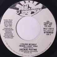 Jackie Payne - I Found Myself (When I Lost You)