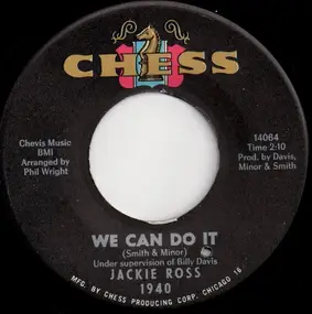 Jackie Ross - We Can Do It / Honey Dear