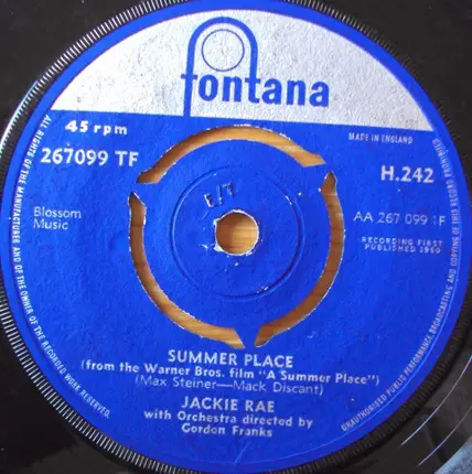 Jackie Rae - Summer Place