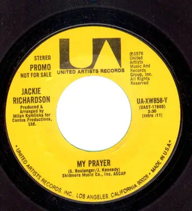 Jackie Richardson - My Prayer