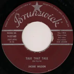 Jackie Wilson - Talk That Talk / Only You, Only Me