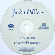 CD - Jackie Wilson - He's So Fine & Lonely Teardrops