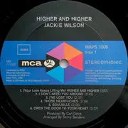 LP - Jackie Wilson - Higher And Higher