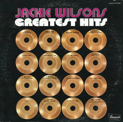 Jackie Wilson - Jackie Wilson's Greatest Hits