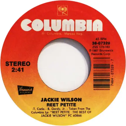 Jackie Wilson - Reet Petite / You Better Know It