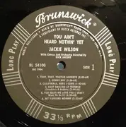 LP - Jackie Wilson - You Ain't Heard Nothin Yet - Mono