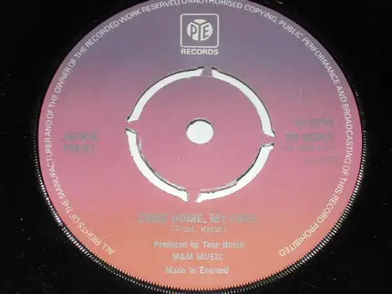Jackie Trent - Come Home My Love