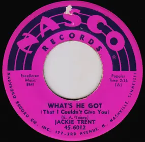 Jackie Trent - What's He Got (That I Couldn't Give You) / Little Andy