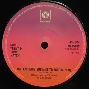 Jackie Trent & Tony Hatch - Mr. And Mrs. (Be Nice To Each Other)