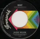 7inch Vinyl Single - Jackie Wilson - Night / Doggin' Around