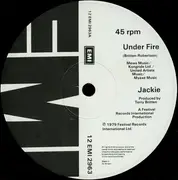 12inch Vinyl Single - Jackie - Under Fire / Don't Look Back