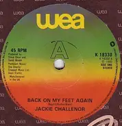 Jackie Challenor - Back On My Feet Again