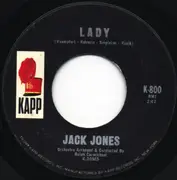 7inch Vinyl Single - Jack Jones - Lady