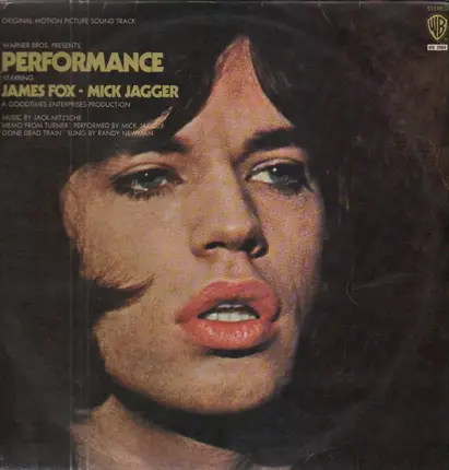 Jack Nitzsche / Mick Jagger / Ry Cooder / a.o. - Performance: Original Motion Picture Sound Track