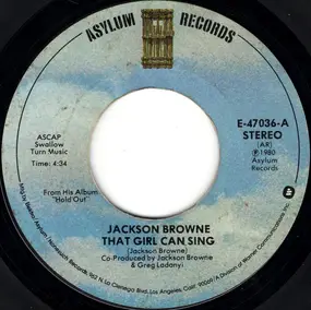 Jackson Browne - That Girl Can Sing