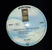 LP - Jackson Browne - Late For The Sky