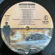 LP - Jackson Browne - Lawyers In Love