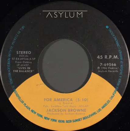 Jackson Browne - For America