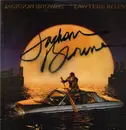 LP - Jackson Browne - Lawyers In Love - Signed