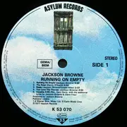 LP - Jackson Browne - Running On Empty