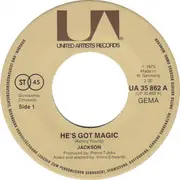 7inch Vinyl Single - Jackson - He's Got Magic