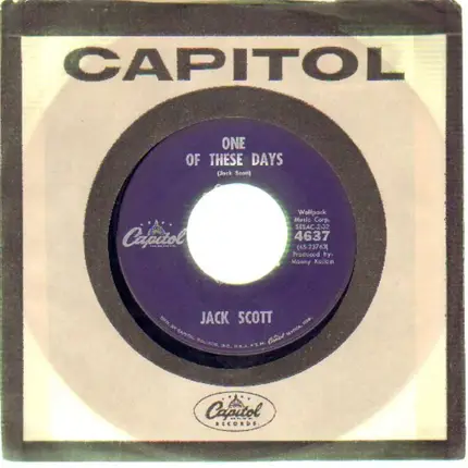 Jack Scott - One Of These Days