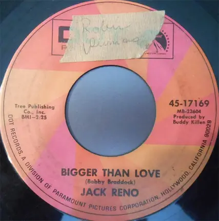 Jack Reno - I Want One