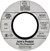 7inch Vinyl Single - Jack's Project - Shy Shy Sugarman