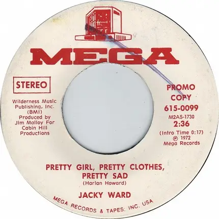 Jacky Ward - Pretty Girl, Pretty Clothes, Pretty Sad