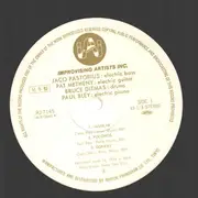 LP - Jaco Pastorius / Pat Metheny / Bruce Ditmas / Paul Bley - Pastorius / Metheny / Ditmas / Bley - Promo / + insert