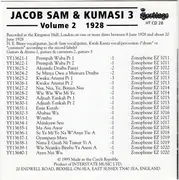CD - Jacob Sam & Kumasi Trio - Volume 2: 1928