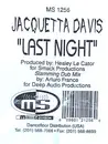 12inch Vinyl Single - Jacquetta Davis - Last Night