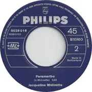 7inch Vinyl Single - Jacqueline Midinette - Chassons Nos Peines / Paramaribo