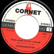 7inch Vinyl Single - Jacqueline Boyer - Fang Jeden Tag Mit Liebe An