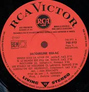 LP - Jacqueline Dulac - Contre-Jour - Red labels