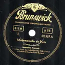 Schellack - Jacqueline François Mit Dem Paul Durand Et Son Orchestre - Mademoiselle De Paris / La Seine