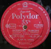 10'' - Jacqueline François - Chante Ses Derniers Succès