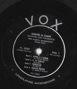 10'' - Jacqueline François - Chansons De Charme