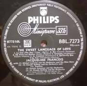 LP - Jacqueline François - The Sweet Language Of Love